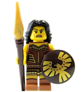 lego series 10 woman warrior